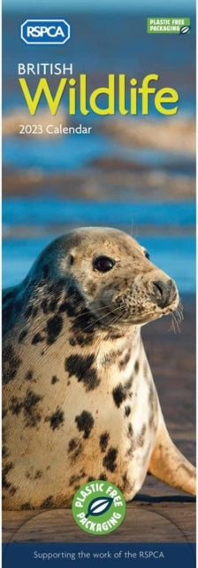 British Wildlife, RSPCA Slim Calendar 2023-9781529825695