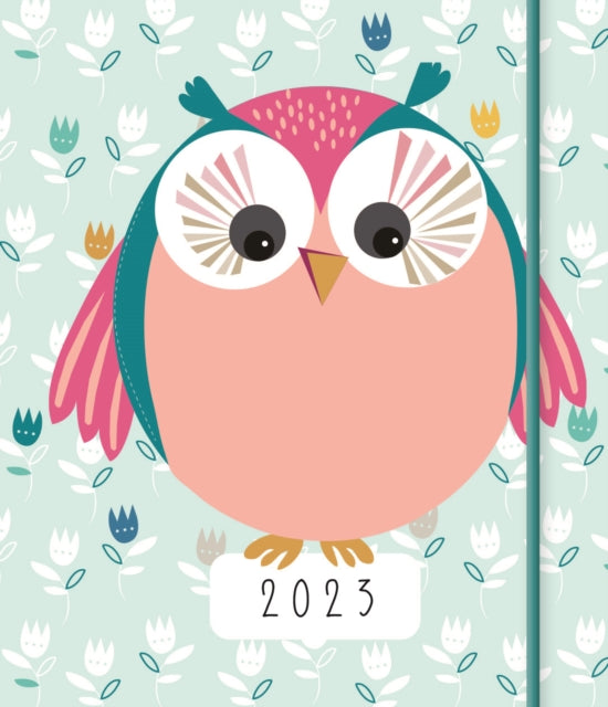 Owl Square Pocket Diary 2023-9781529829112
