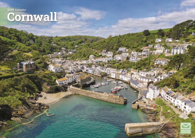 Cornwall A4 Calendar 2025-9781529839937