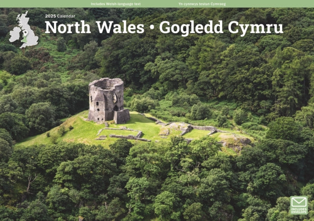 North Wales A4 Calendar 2025-9781529840339