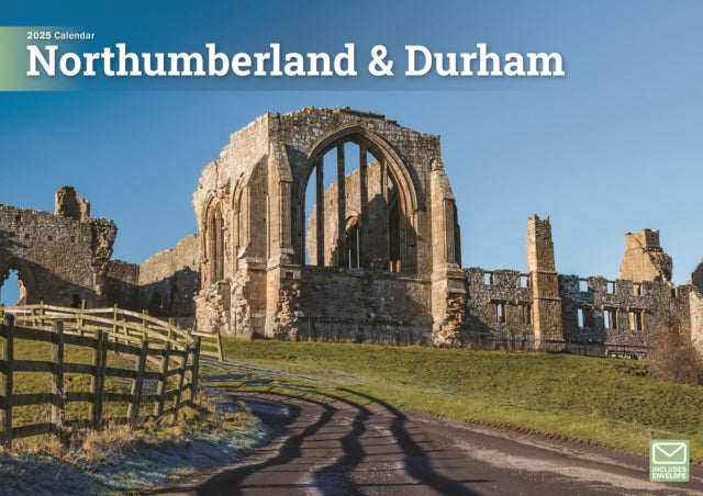 Northumberland & Durham A4 Calendar 2025-9781529840360