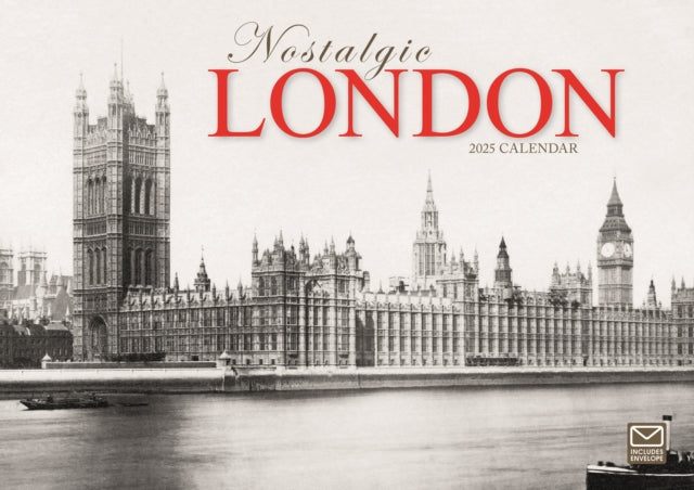 Nostalgic London A4 Calendar 2025-9781529840377