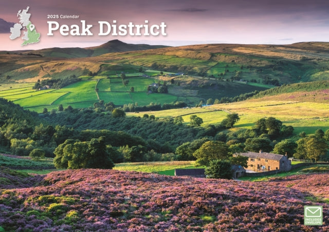 Peak District A4 Calendar 2025-9781529840414