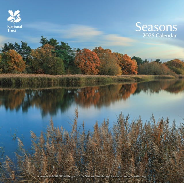 National Trust Seasons Square Wall Calendar 2025-9781529841633