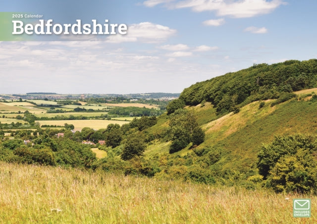 Bedfordshire A4 Calendar 2025-9781529841862