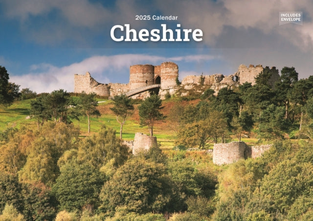 Cheshire A5 Calendar 2025-9781529842036