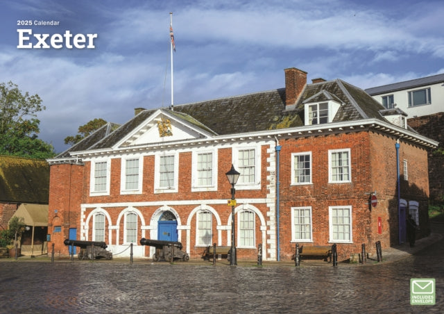Exeter A4 Calendar 2025-9781529842203