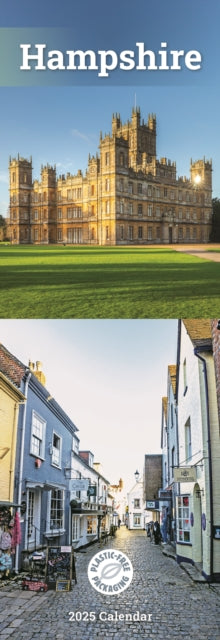 Hampshire Slim Calendar 2025-9781529842234
