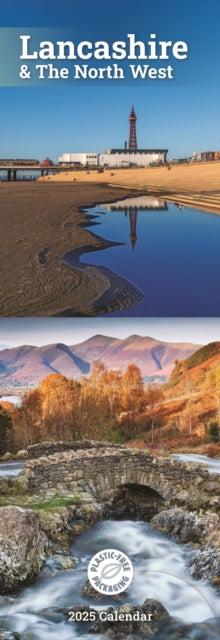 Lancashire & The North West Slim Calendar 2025-9781529842357