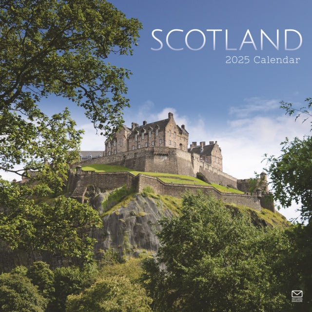 Scotland Square Wall Calendar 2025-9781529842654