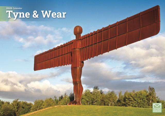 Tyne & Wear A4 Calendar 2025-9781529842807