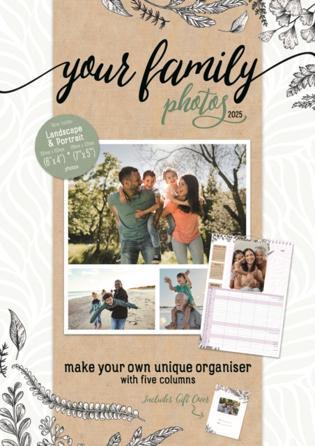 Your Family Photos Planner A3 Calendar 2025-9781529842951
