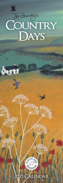 Country Days, Jo Grundy Slim Calendar 2025-9781529843095