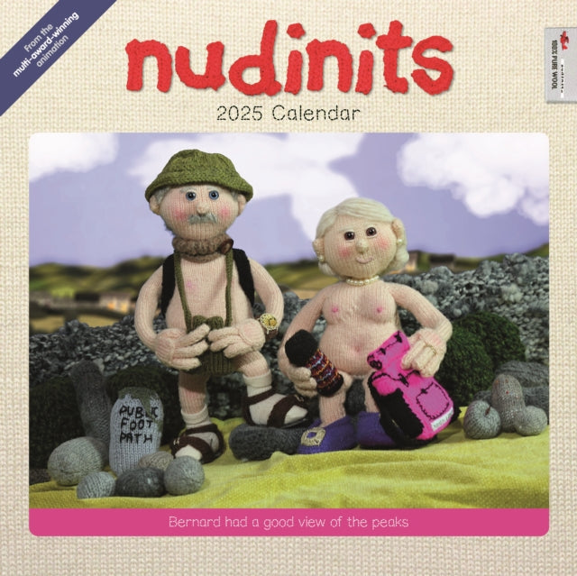 Nudinits Square Wall Calendar 2025-9781529843200