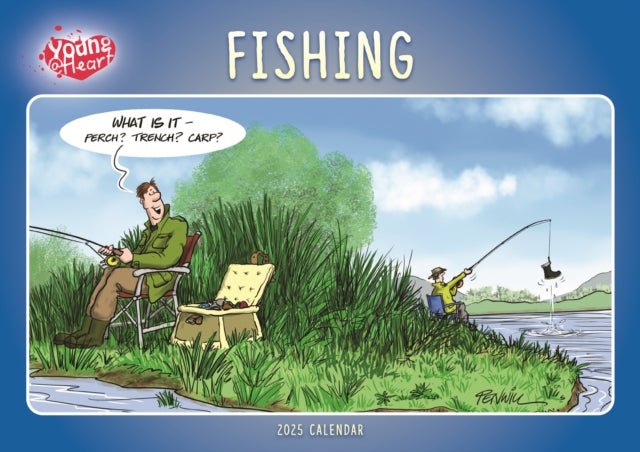 Fishing, Young At Heart A4 Calendar 2025-9781529844511