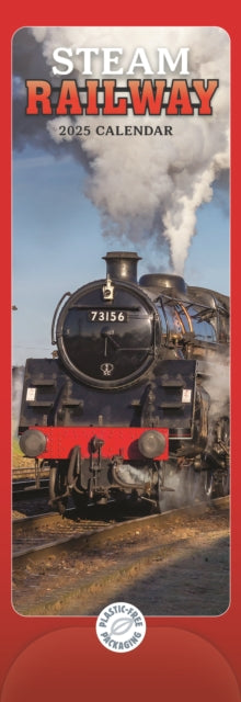 Steam Railway Slim Calendar 2025-9781529845020