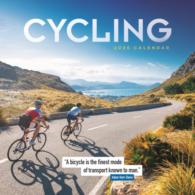 Cycling Square Wall Calendar 2025-9781529845303
