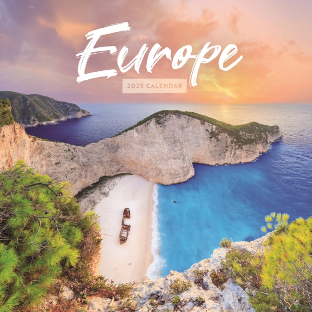 Europe Square Wall Calendar 2025-9781529845310