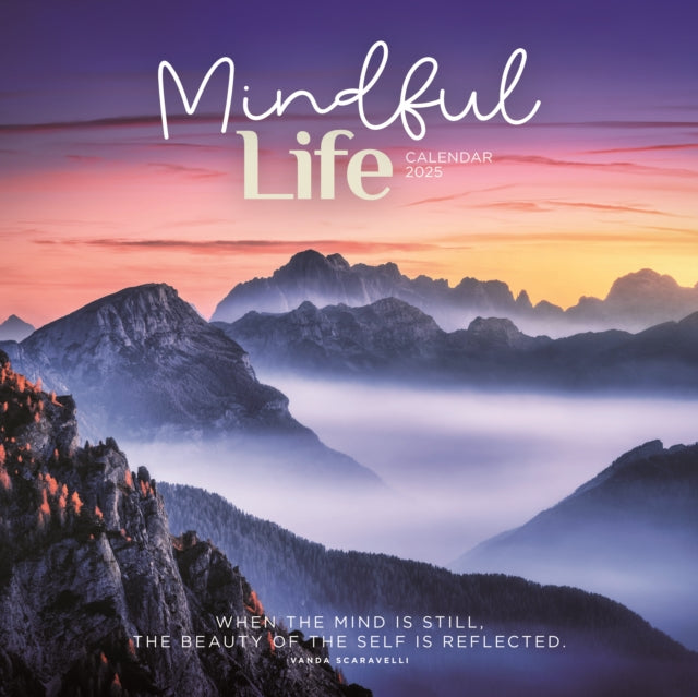 Mindful Life Square Wall Calendar 2025-9781529845341