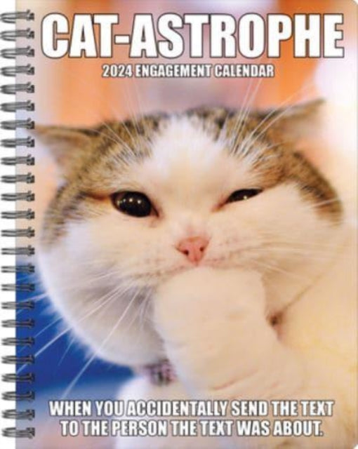 Cat-Astrophe 2024 6.5 X 8.5 Engagement Calendar-9781549238192