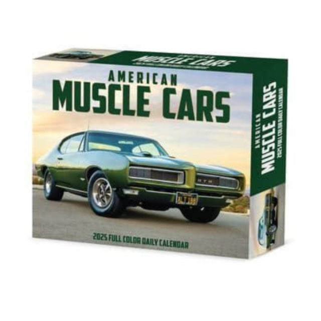 American Muscle Cars 2025 6.2 X 5.4 Box Calendar-9781549240584