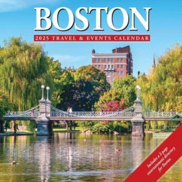 Boston 2025 12 X 12 Wall Calendar-9781549241901