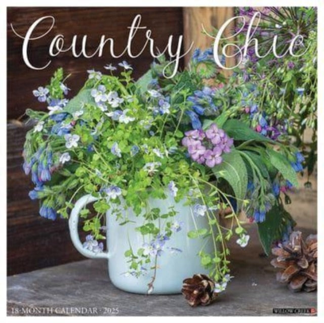 Country Chic 2025 12 X 12 Wall Calendar-9781549242588