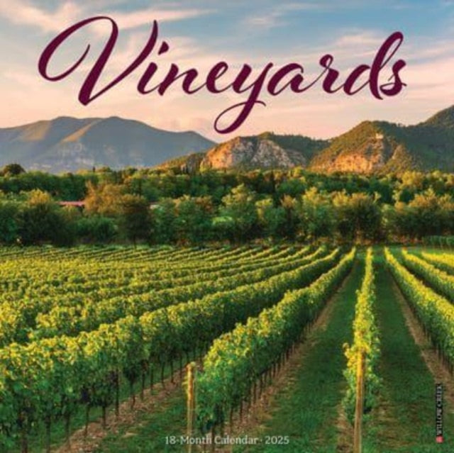 Vineyards 2025 12 X 12 Wall Calendar-9781549245251