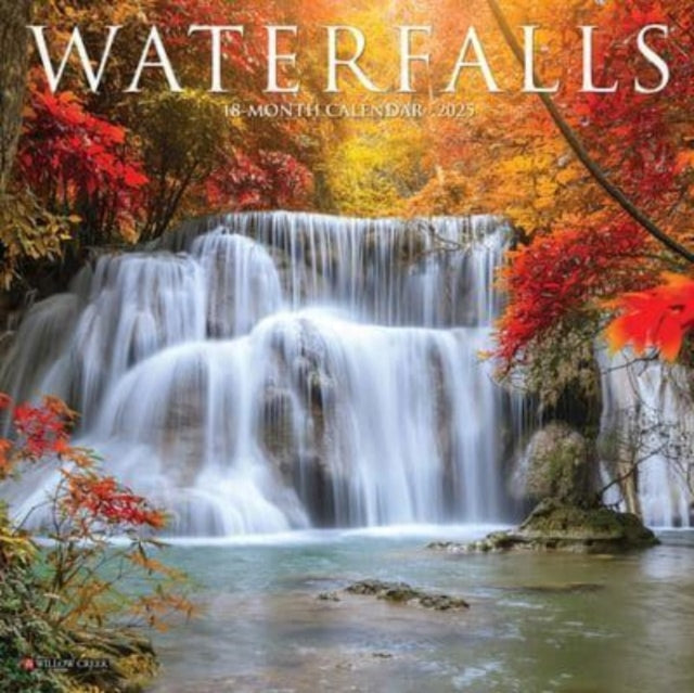 Waterfalls 2025 7 X 7 Mini Wall Calendar-9781549246005