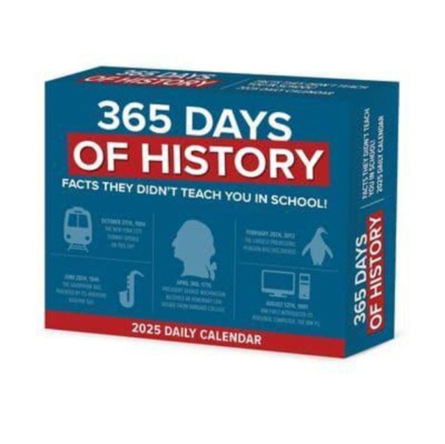 365 Days of History 2025 6.2 X 5.4 Box Calendar-9781549246753