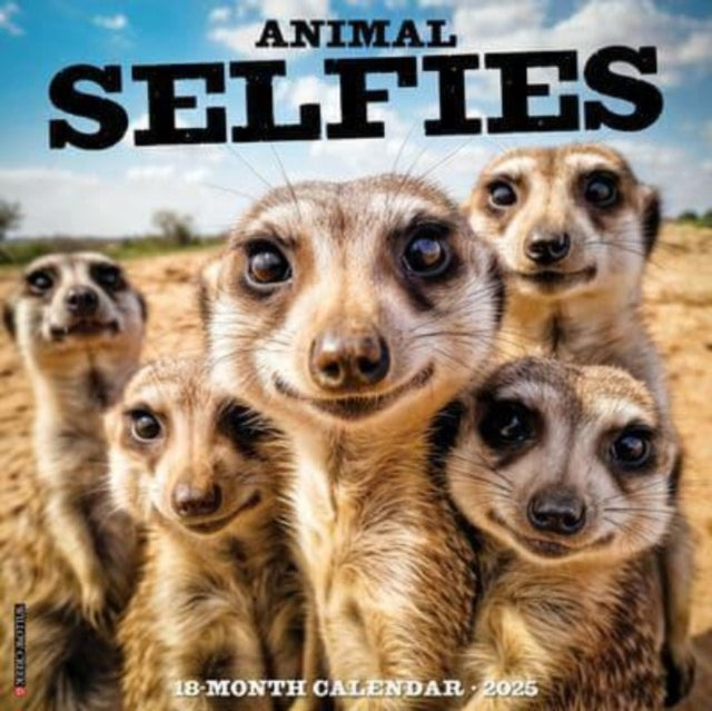 Animal Selfies 2025 12 X 12 Wall Calendar-9781549247163
