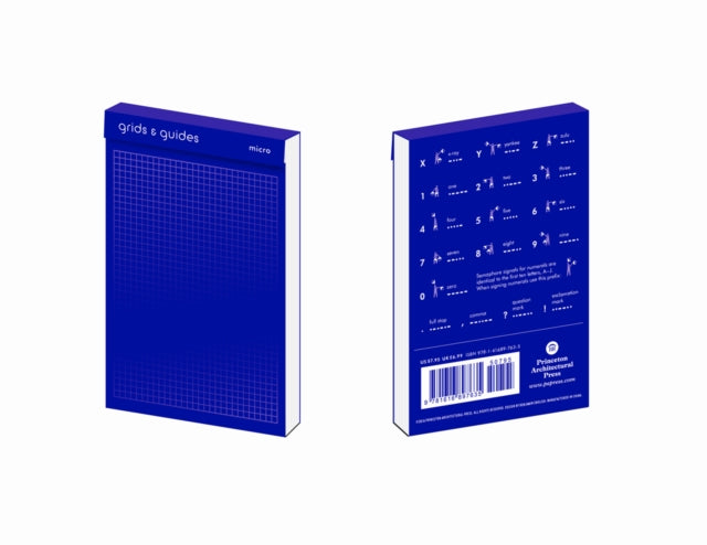 Grids & Guides (Micro Blue) Notebook : A Pocket Size Notebook-9781616897635