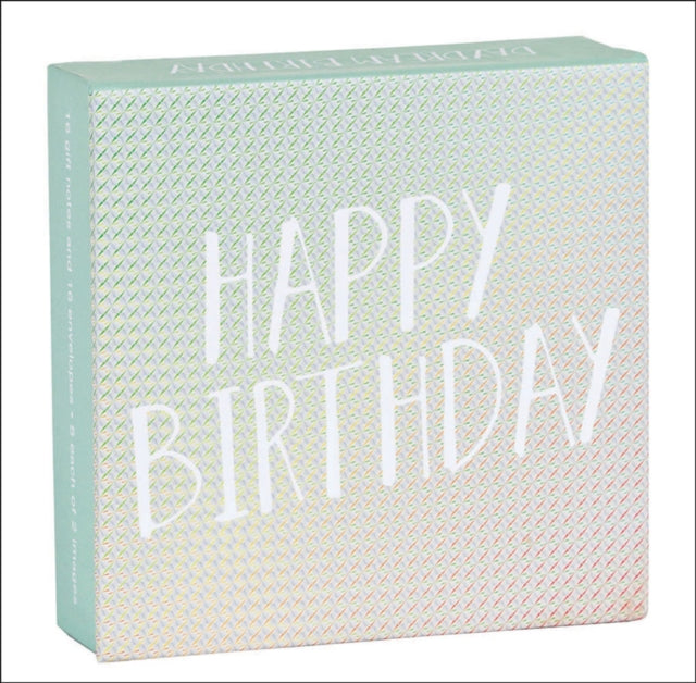Daydream Birthday Mini FlipTop Notecard Box-9781623257194