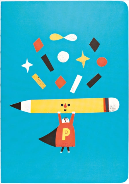 Pencil Man A5 Notebook-9781623258122