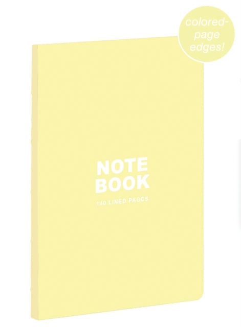 Pastel Yellow A5 Notebook-9781623259600