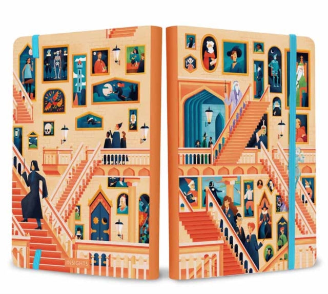 Harry Potter: Exploring Hogwarts The Grand Staircase Notebook-9781647220686