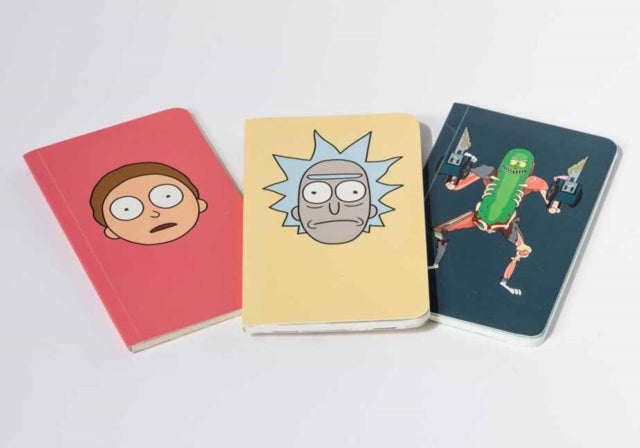 Rick and Morty: Pocket Notebook Collection : Set of 3-9781683833079