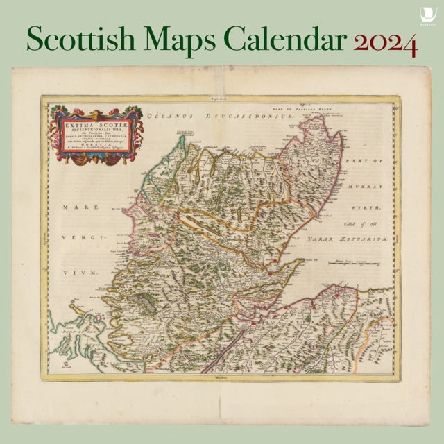 Scottish Maps Calendar 2024-9781780278100