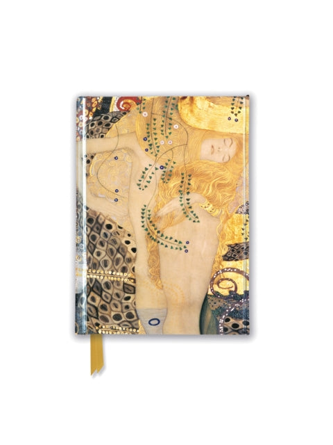 Gustav Klimt: Water Serpents I (Foiled Pocket Journal)-9781787550599