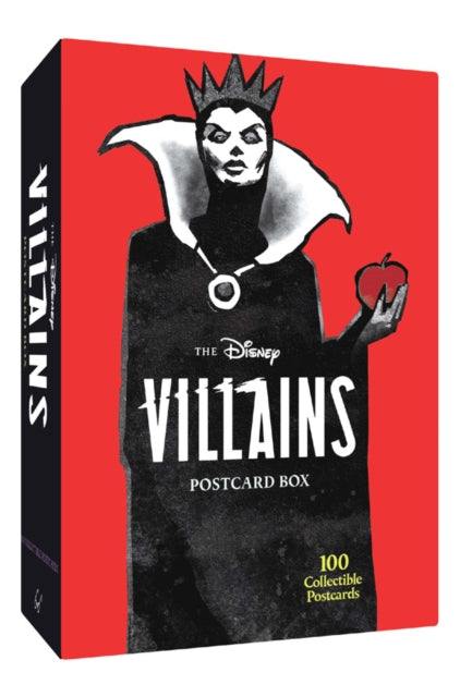 The Disney Villains Postcard Box : 100 Collectible Postcards-9781797200897