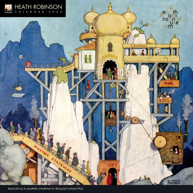 Heath Robinson Wall Calendar 2023 (Art Calendar)-9781804170373