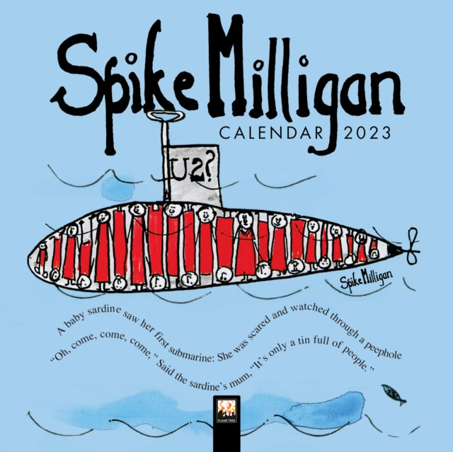 Spike Milligan Mini Wall Calendar 2023 (Art Calendar)-9781804171165