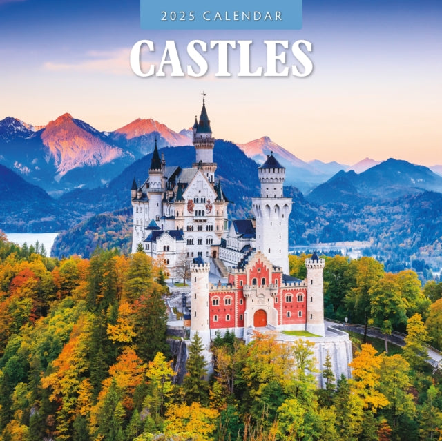 Castles 2025 Square Wall Calendar-9781804426227