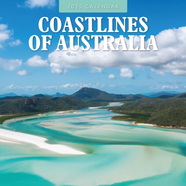 Coastlines of Australia 2025 Square Wall Calendar-9781804426258