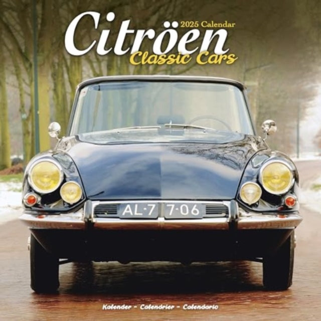 Citroen Classic Cars Calendar 2025 Square Car Wall Calendar - 16 Month-9781804604601