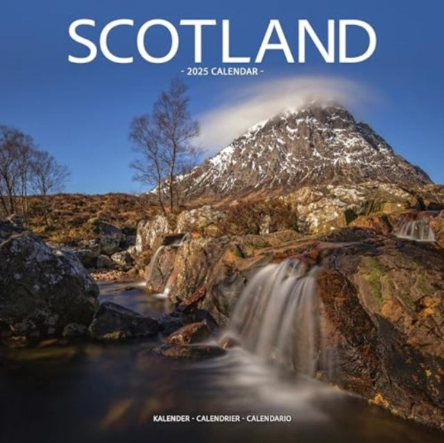Scotland Calendar 2025 Square Travel Wall Calendar - 16 Month-9781804604847