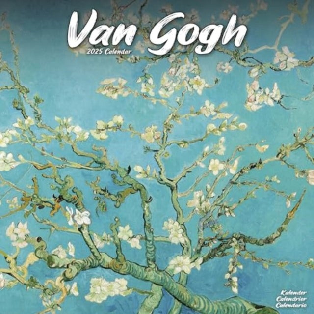 Van Gogh Calendar 2025 Square Artist Wall Calendar - 16 Month-9781804604946