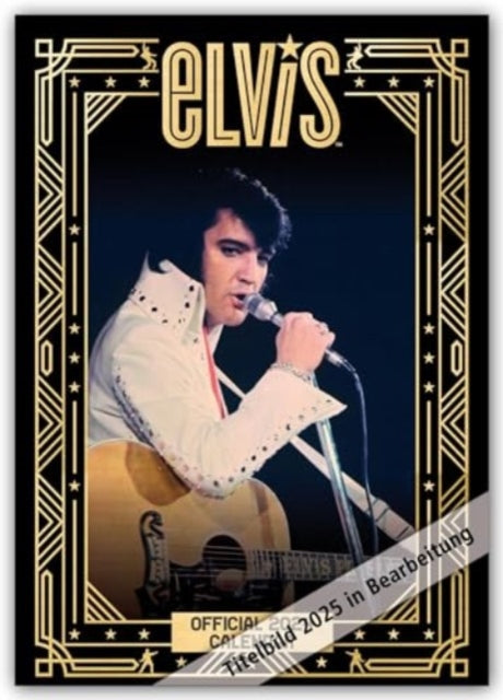 Official Elvis A3 Calendar 2025-9781835270295