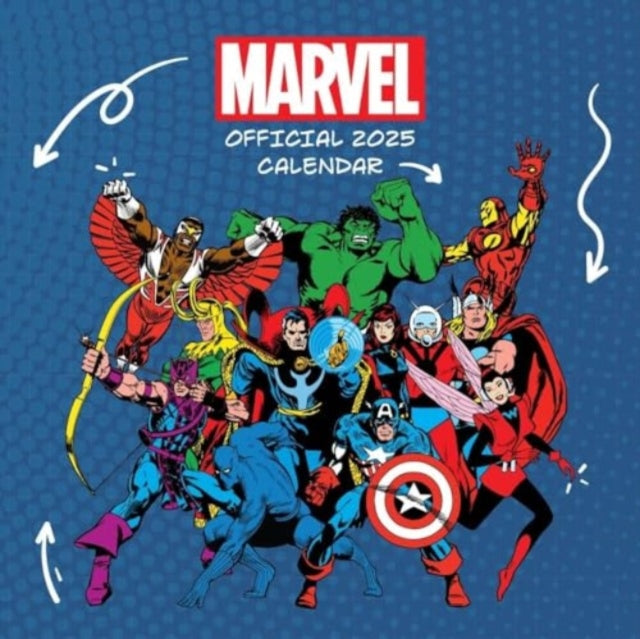 Marvel Comics Square Calendar 2025-9781835270875