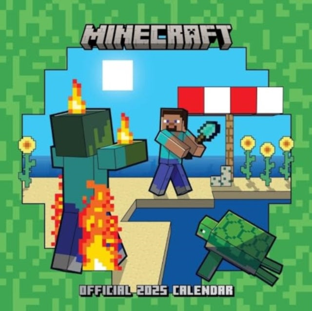 Official Minecraft Square Calendar 2025-9781835270929